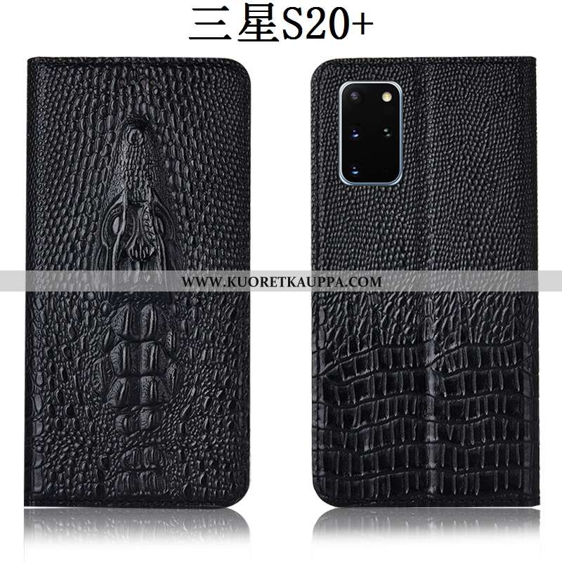 Kuori Samsung Galaxy S20+, Kuoret Samsung Galaxy S20+, Kotelo Samsung Galaxy S20+ Aito Nahka Suojaus