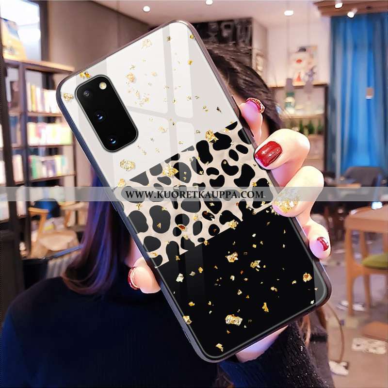 Kuori Samsung Galaxy S20, Kuoret Samsung Galaxy S20, Kotelo Samsung Galaxy S20 Kukkakuvio Lasi Kova 
