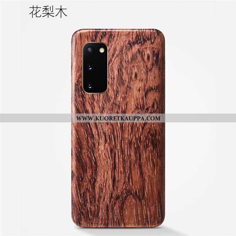 Kuori Samsung Galaxy S20, Kuoret Samsung Galaxy S20, Kotelo Samsung Galaxy S20 Kukkakuvio Puu Suojau