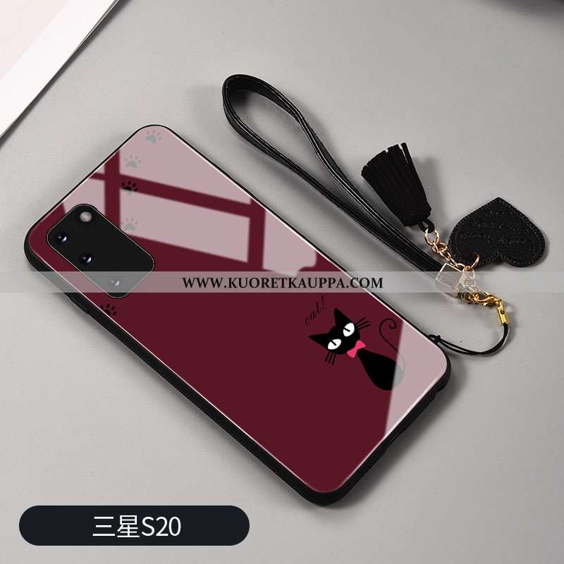 Kuori Samsung Galaxy S20, Kuoret Samsung Galaxy S20, Kotelo Samsung Galaxy S20 Lasi Tila Suuntaus Ih