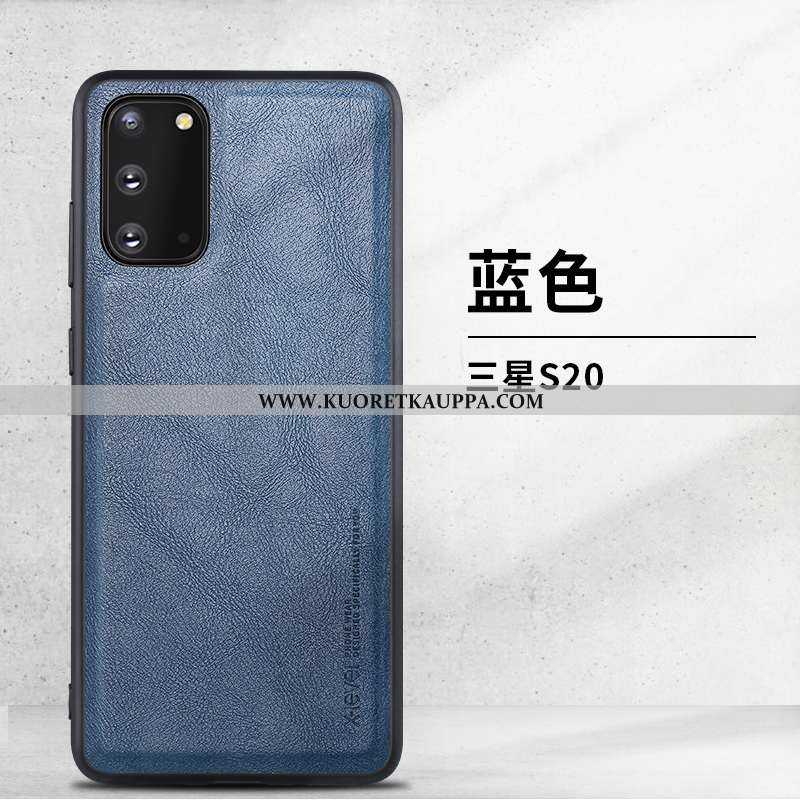 Kuori Samsung Galaxy S20, Kuoret Samsung Galaxy S20, Kotelo Samsung Galaxy S20 Nahka Suojaus Puhelim