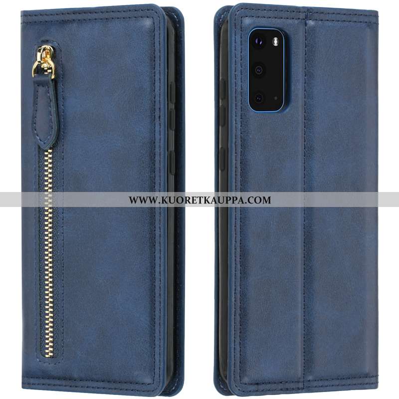 Kuori Samsung Galaxy S20, Kuoret Samsung Galaxy S20, Kotelo Samsung Galaxy S20 Nahkakuori Luova Täht