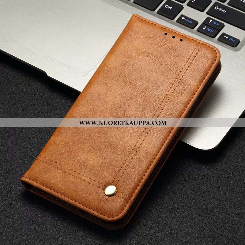 Kuori Samsung Galaxy S20, Kuoret Samsung Galaxy S20, Kotelo Samsung Galaxy S20 Nahkakuori Suojaus Pu