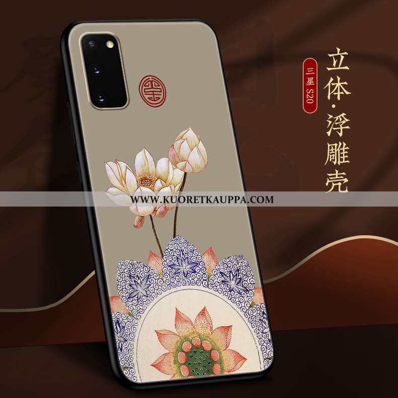 Kuori Samsung Galaxy S20, Kuoret Samsung Galaxy S20, Kotelo Samsung Galaxy S20 Pehmeä Neste Valo Pes