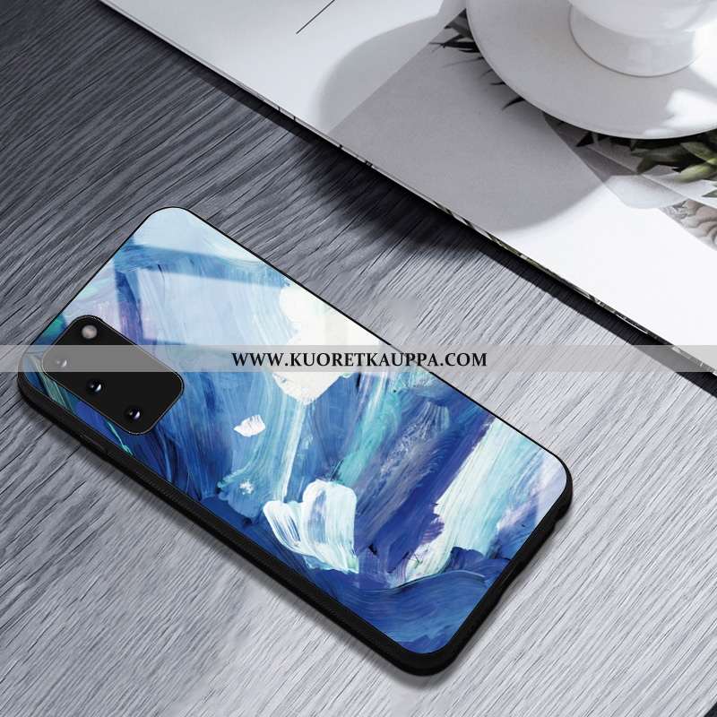 Kuori Samsung Galaxy S20, Kuoret Samsung Galaxy S20, Kotelo Samsung Galaxy S20 Silikoni Suojaus Puna