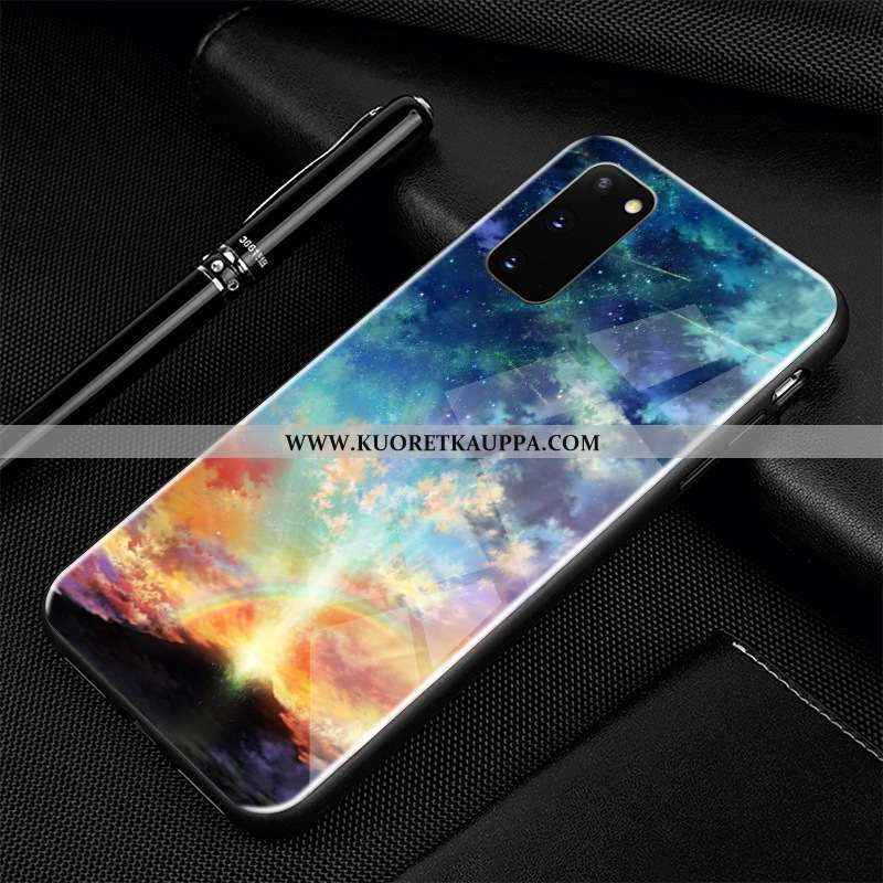 Kuori Samsung Galaxy S20, Kuoret Samsung Galaxy S20, Kotelo Samsung Galaxy S20 Suojaus Lasi Pehmeä N