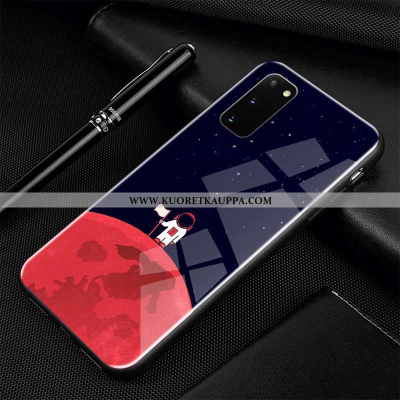 Kuori Samsung Galaxy S20, Kuoret Samsung Galaxy S20, Kotelo Samsung Galaxy S20 Suojaus Lasi Pehmeä N