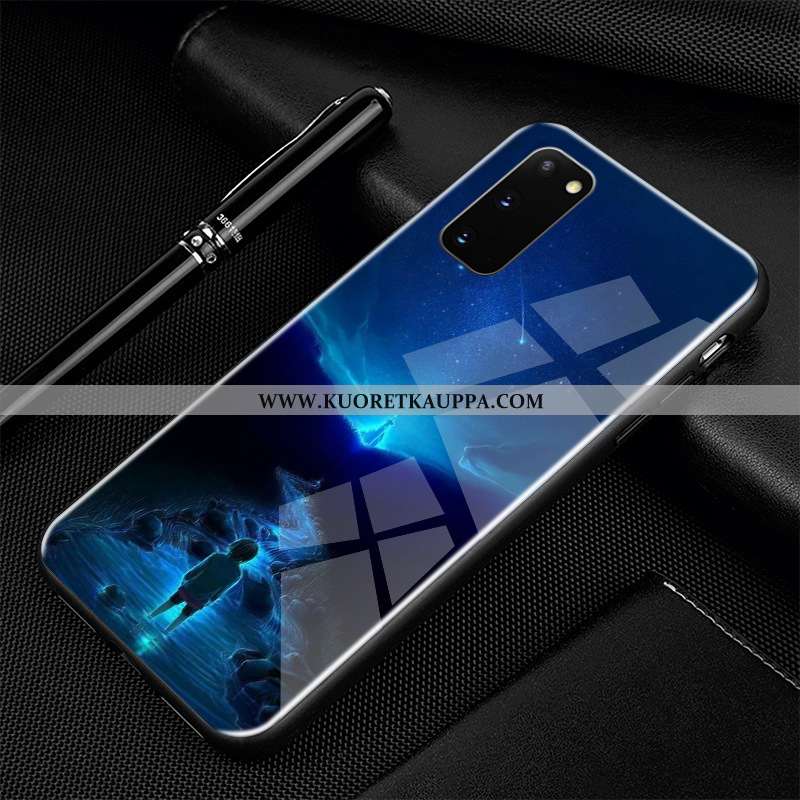 Kuori Samsung Galaxy S20, Kuoret Samsung Galaxy S20, Kotelo Samsung Galaxy S20 Suojaus Lasi Pehmeä N