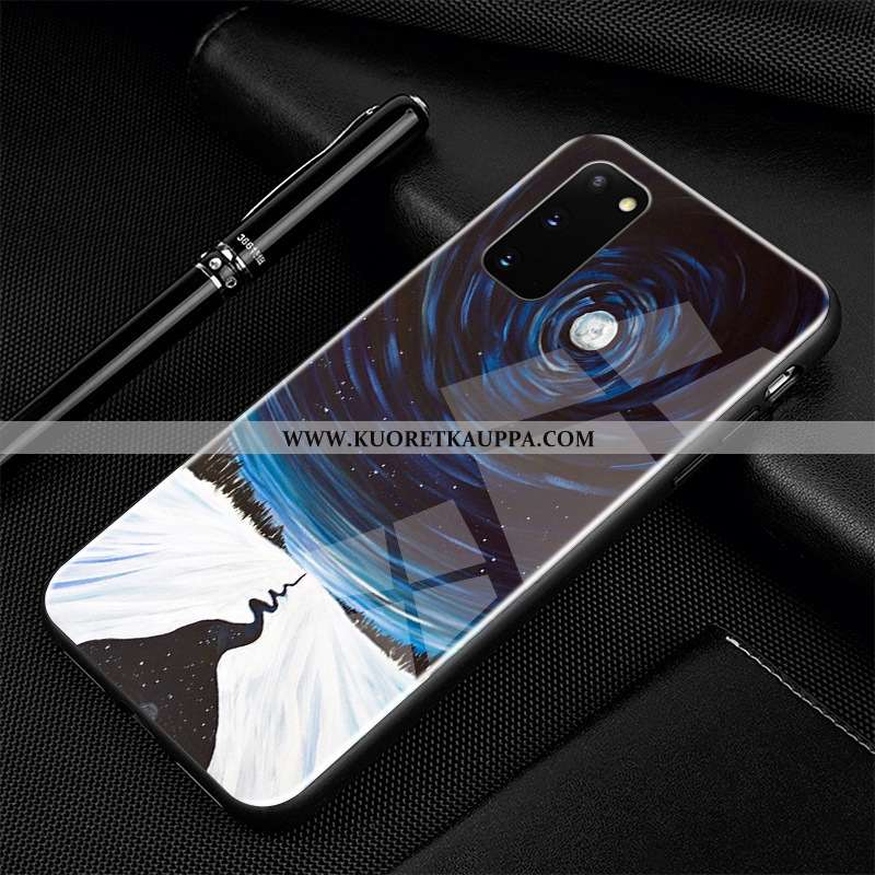 Kuori Samsung Galaxy S20, Kuoret Samsung Galaxy S20, Kotelo Samsung Galaxy S20 Suojaus Lasi Pehmeä N