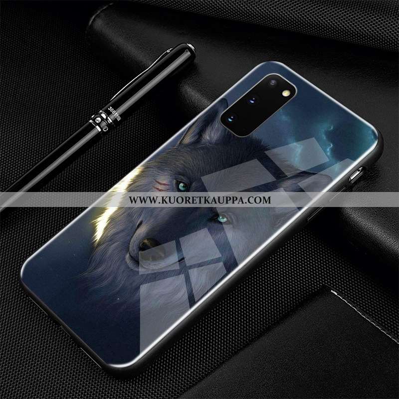 Kuori Samsung Galaxy S20, Kuoret Samsung Galaxy S20, Kotelo Samsung Galaxy S20 Suojaus Lasi Pehmeä N