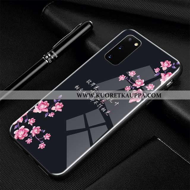 Kuori Samsung Galaxy S20, Kuoret Samsung Galaxy S20, Kotelo Samsung Galaxy S20 Suojaus Lasi Pehmeä N