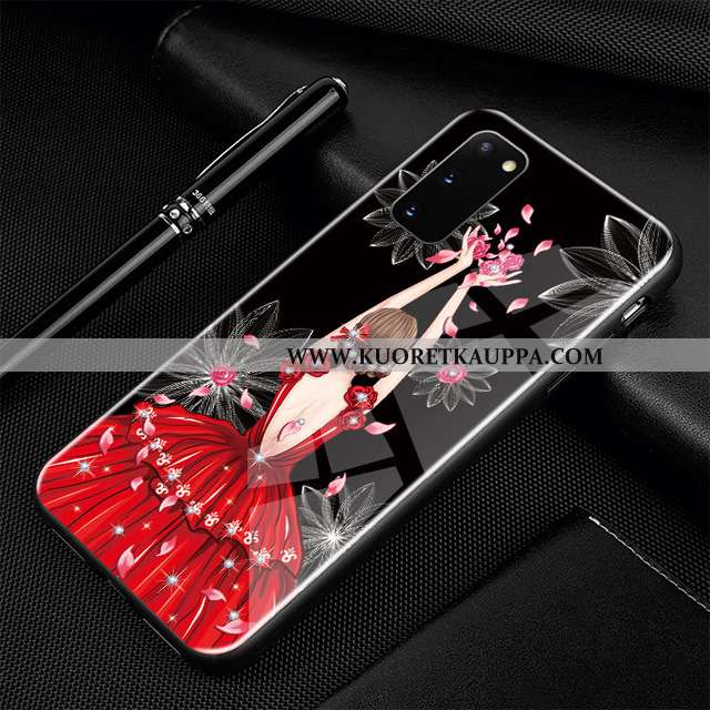 Kuori Samsung Galaxy S20, Kuoret Samsung Galaxy S20, Kotelo Samsung Galaxy S20 Suojaus Lasi Pehmeä N