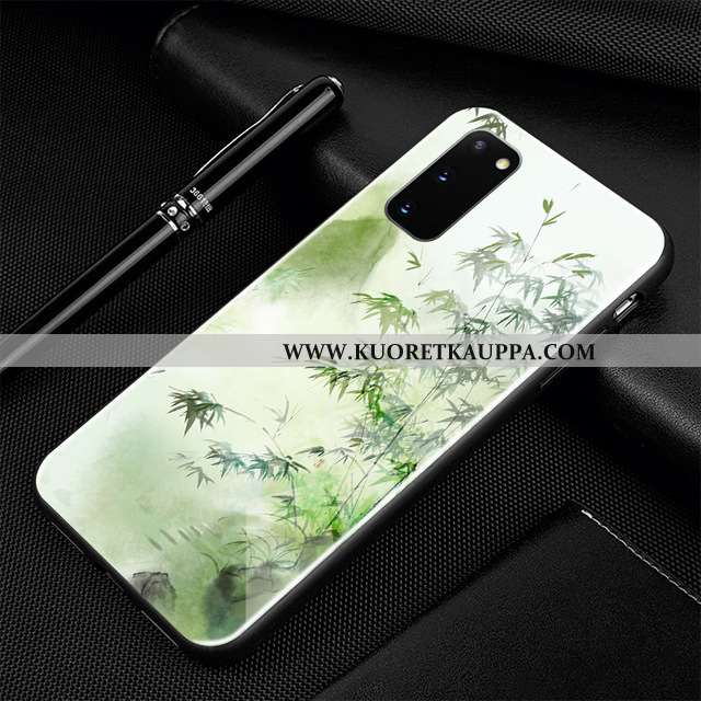 Kuori Samsung Galaxy S20, Kuoret Samsung Galaxy S20, Kotelo Samsung Galaxy S20 Suojaus Lasi Pehmeä N