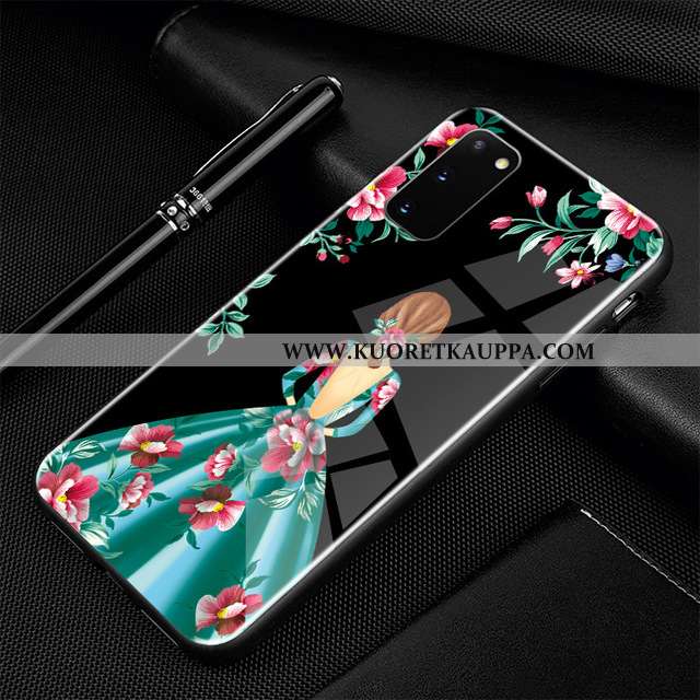 Kuori Samsung Galaxy S20, Kuoret Samsung Galaxy S20, Kotelo Samsung Galaxy S20 Suojaus Lasi Pehmeä N