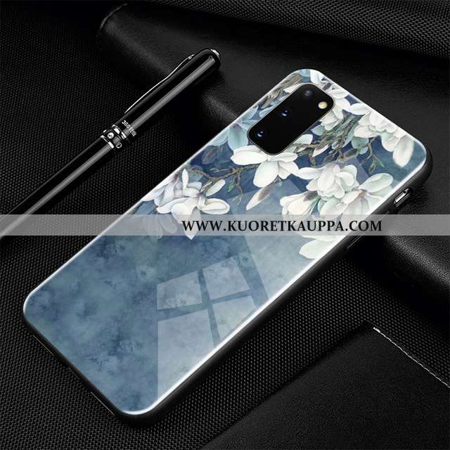 Kuori Samsung Galaxy S20, Kuoret Samsung Galaxy S20, Kotelo Samsung Galaxy S20 Suojaus Lasi Pehmeä N