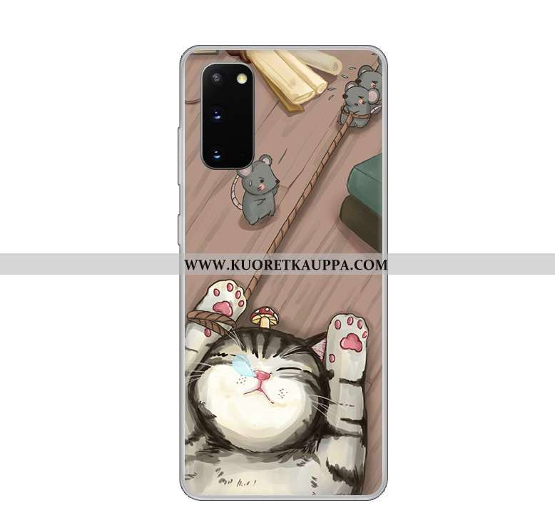 Kuori Samsung Galaxy S20, Kuoret Samsung Galaxy S20, Kotelo Samsung Galaxy S20 Suojaus Läpinäkyvä Pe