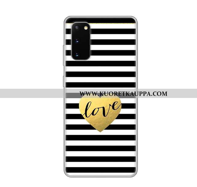 Kuori Samsung Galaxy S20, Kuoret Samsung Galaxy S20, Kotelo Samsung Galaxy S20 Suojaus Läpinäkyvä Pe