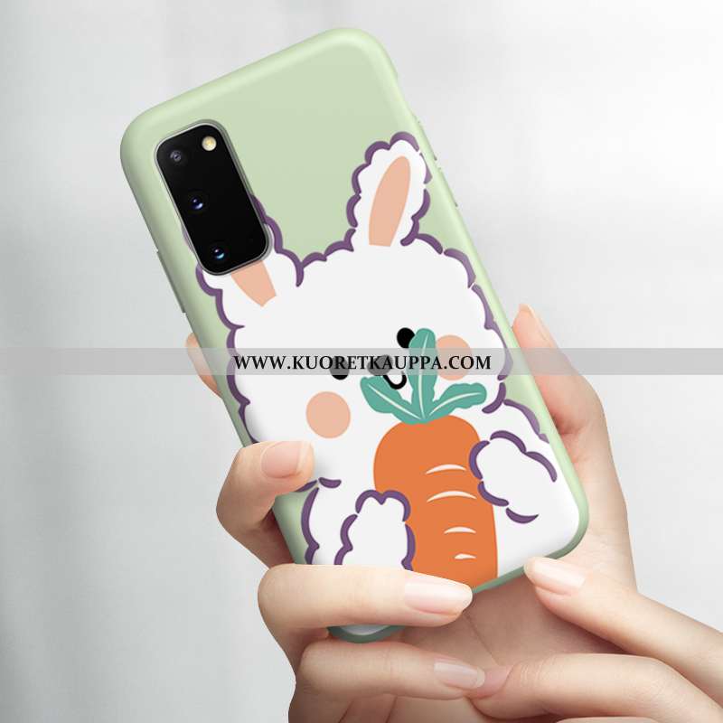 Kuori Samsung Galaxy S20, Kuoret Samsung Galaxy S20, Kotelo Samsung Galaxy S20 Suojaus Pesty Suede V