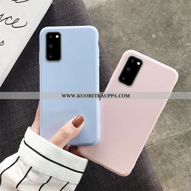 Kuori Samsung Galaxy S20, Kuoret Samsung Galaxy S20, Kotelo Samsung Galaxy S20 Valo Silikoni Puhelim