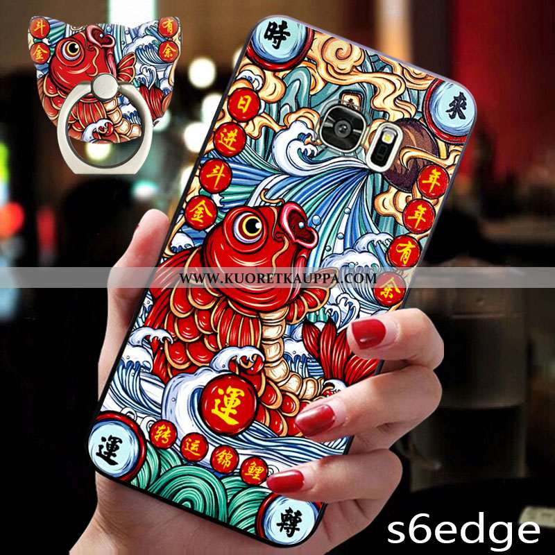 Kuori Samsung Galaxy S6 Edge, Kuoret Samsung Galaxy S6 Edge, Kotelo Samsung Galaxy S6 Edge Luova Suu