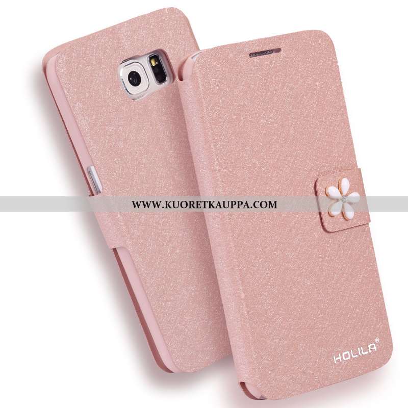 Kuori Samsung Galaxy S6, Kuoret Samsung Galaxy S6, Kotelo Samsung Galaxy S6 Nahkakuori Suuntaus Jauh