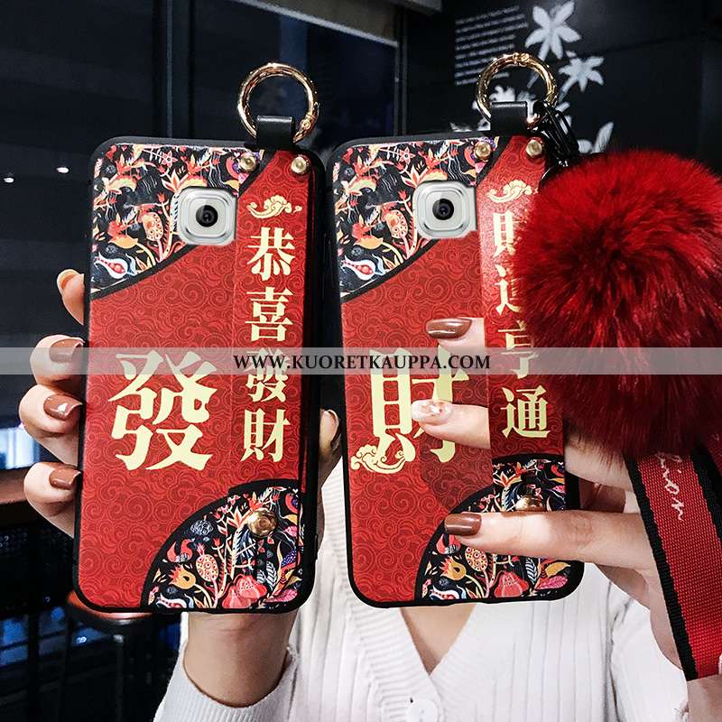 Kuori Samsung Galaxy S6, Kuoret Samsung Galaxy S6, Kotelo Samsung Galaxy S6 Pehmeä Neste Tila Tuki A