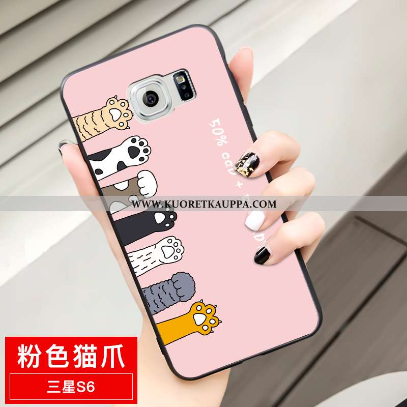 Kuori Samsung Galaxy S6, Kuoret Samsung Galaxy S6, Kotelo Samsung Galaxy S6 Pesty Suede Persoonallis