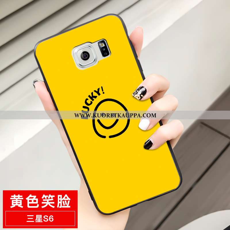 Kuori Samsung Galaxy S6, Kuoret Samsung Galaxy S6, Kotelo Samsung Galaxy S6 Pesty Suede Persoonallis