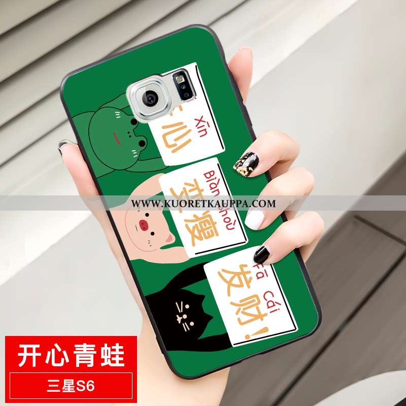 Kuori Samsung Galaxy S6, Kuoret Samsung Galaxy S6, Kotelo Samsung Galaxy S6 Pesty Suede Persoonallis