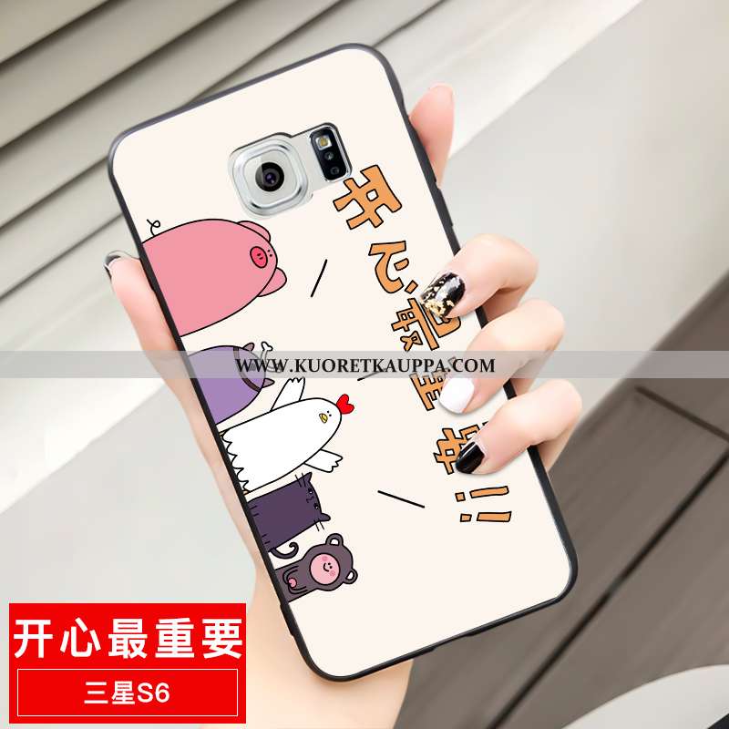 Kuori Samsung Galaxy S6, Kuoret Samsung Galaxy S6, Kotelo Samsung Galaxy S6 Pesty Suede Persoonallis