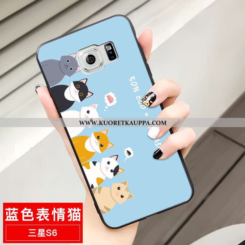 Kuori Samsung Galaxy S6, Kuoret Samsung Galaxy S6, Kotelo Samsung Galaxy S6 Pesty Suede Persoonallis