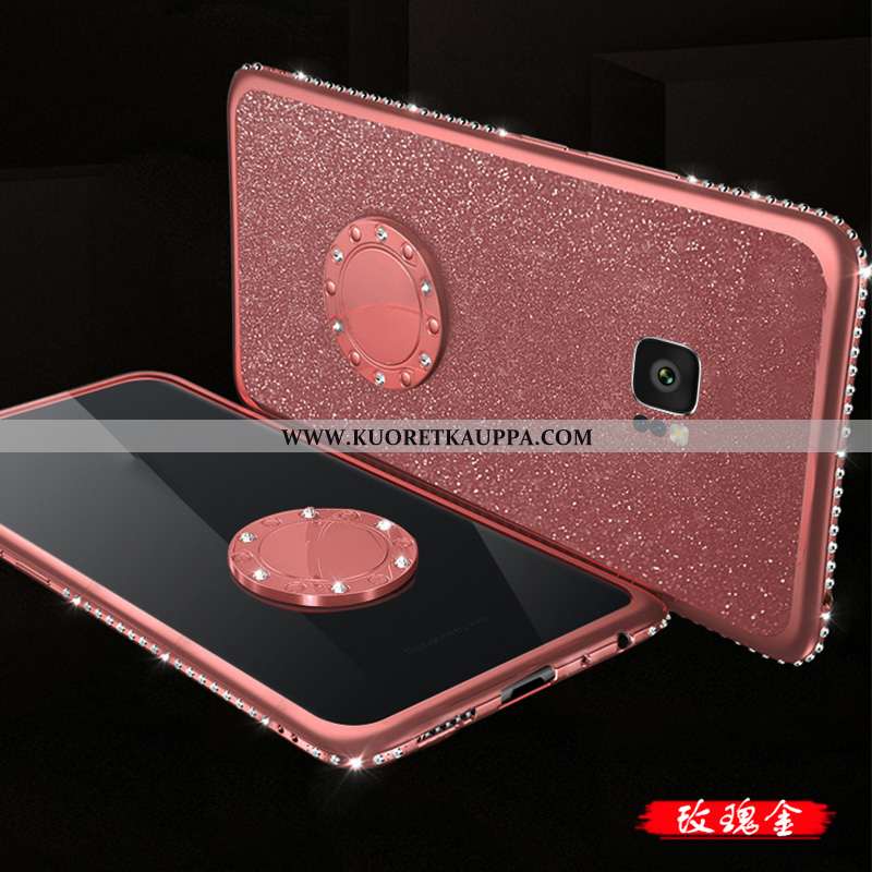 Kuori Samsung Galaxy S6, Kuoret Samsung Galaxy S6, Kotelo Samsung Galaxy S6 Silikoni Rhinestone Inla