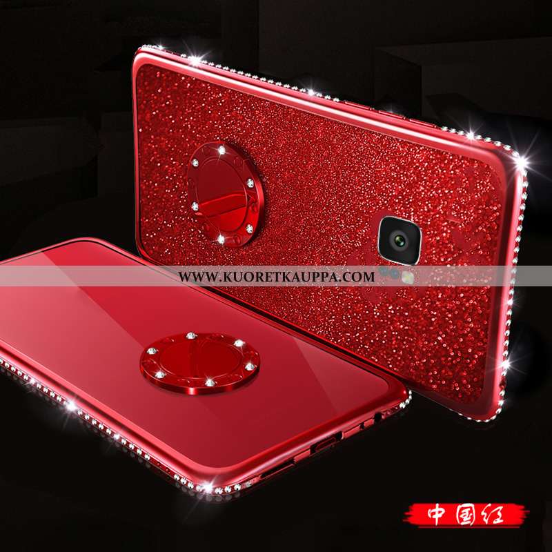 Kuori Samsung Galaxy S6, Kuoret Samsung Galaxy S6, Kotelo Samsung Galaxy S6 Silikoni Rhinestone Inla