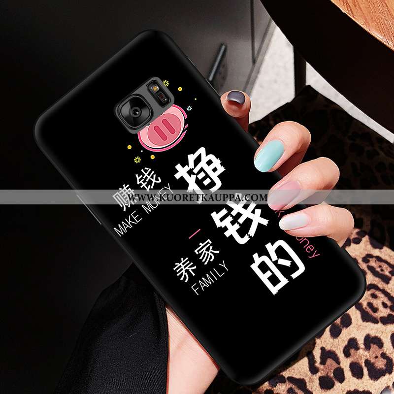 Kuori Samsung Galaxy S6, Kuoret Samsung Galaxy S6, Kotelo Samsung Galaxy S6 Silikoni Sarjakuva Pehme