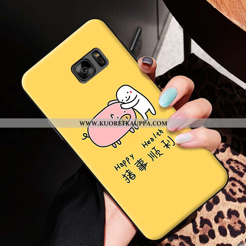 Kuori Samsung Galaxy S6, Kuoret Samsung Galaxy S6, Kotelo Samsung Galaxy S6 Silikoni Sarjakuva Pehme