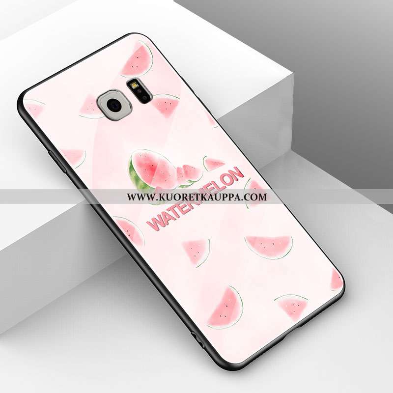 Kuori Samsung Galaxy S6, Kuoret Samsung Galaxy S6, Kotelo Samsung Galaxy S6 Suojaus Lasi Eläin Kelta