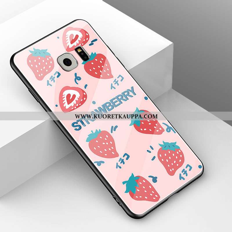 Kuori Samsung Galaxy S6, Kuoret Samsung Galaxy S6, Kotelo Samsung Galaxy S6 Suojaus Lasi Eläin Kelta