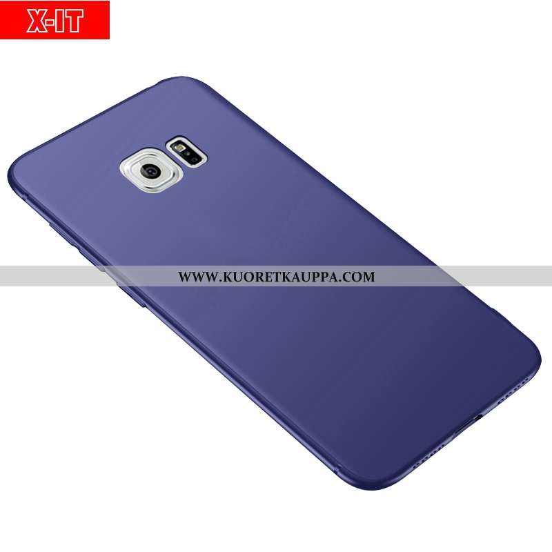 Kuori Samsung Galaxy S6, Kuoret Samsung Galaxy S6, Kotelo Samsung Galaxy S6 Suojaus Pesty Suede Puna