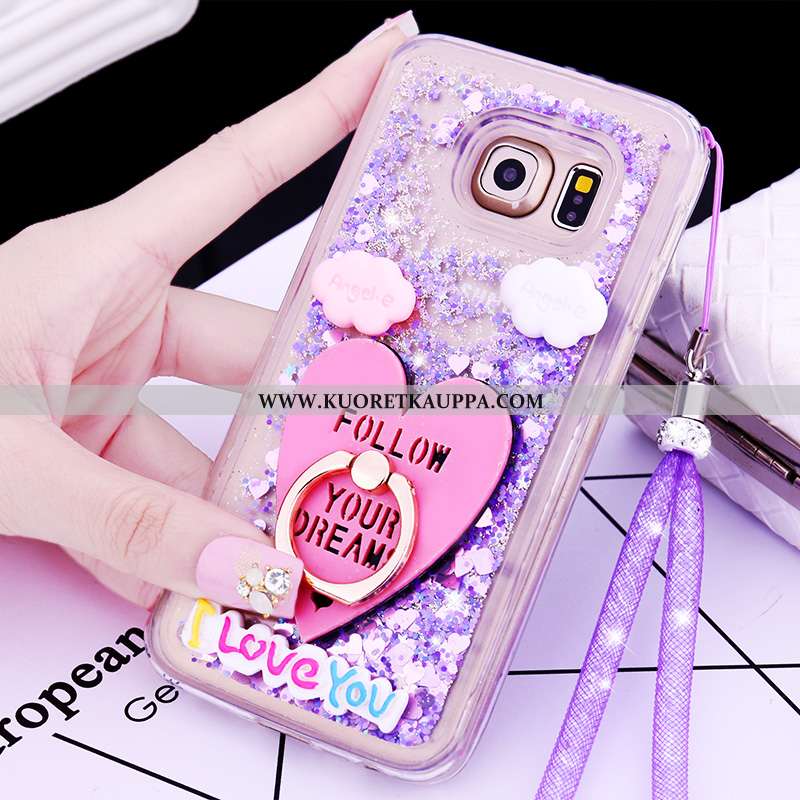 Kuori Samsung Galaxy S6, Kuoret Samsung Galaxy S6, Kotelo Samsung Galaxy S6 Suojaus Sarjakuva Juoksu