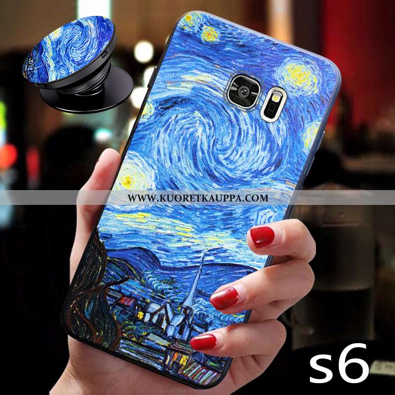 Kuori Samsung Galaxy S6, Kuoret Samsung Galaxy S6, Kotelo Samsung Galaxy S6 Suuntaus Pehmeä Neste Tä