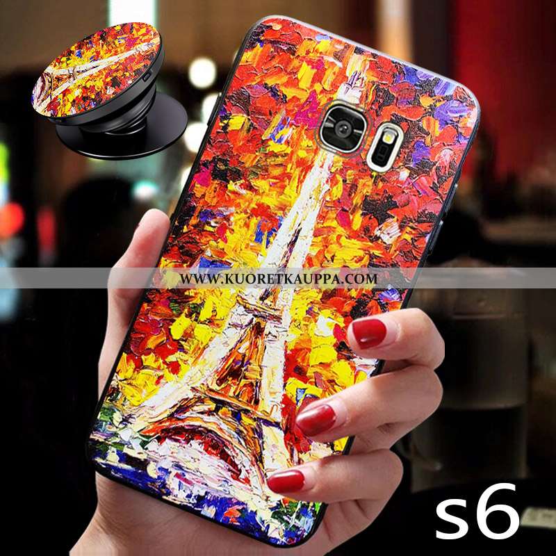 Kuori Samsung Galaxy S6, Kuoret Samsung Galaxy S6, Kotelo Samsung Galaxy S6 Suuntaus Pehmeä Neste Tä