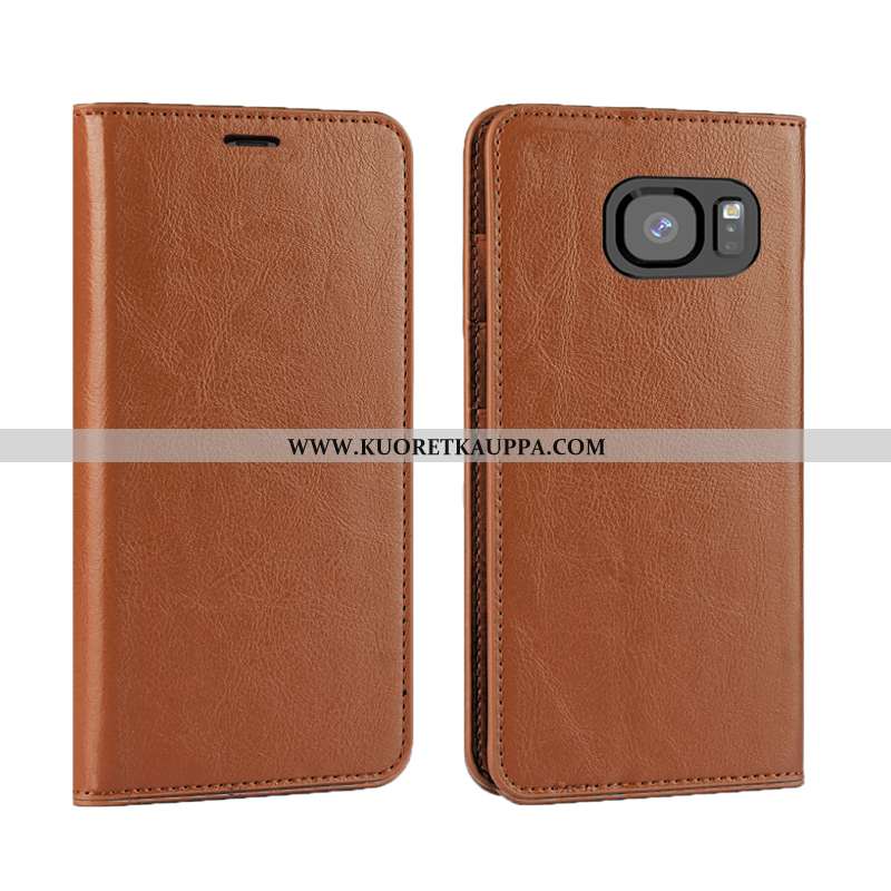 Kuori Samsung Galaxy S7 Edge, Kuoret Samsung Galaxy S7 Edge, Kotelo Samsung Galaxy S7 Edge Nahka Suo