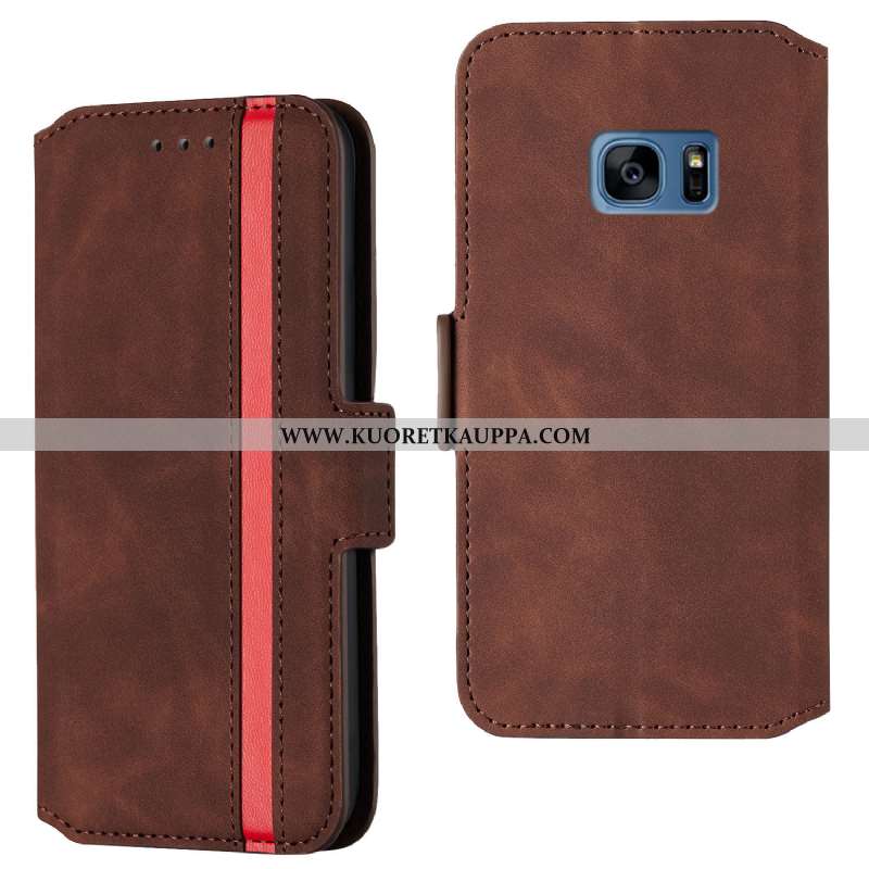 Kuori Samsung Galaxy S7 Edge, Kuoret Samsung Galaxy S7 Edge, Kotelo Samsung Galaxy S7 Edge Nahkakuor