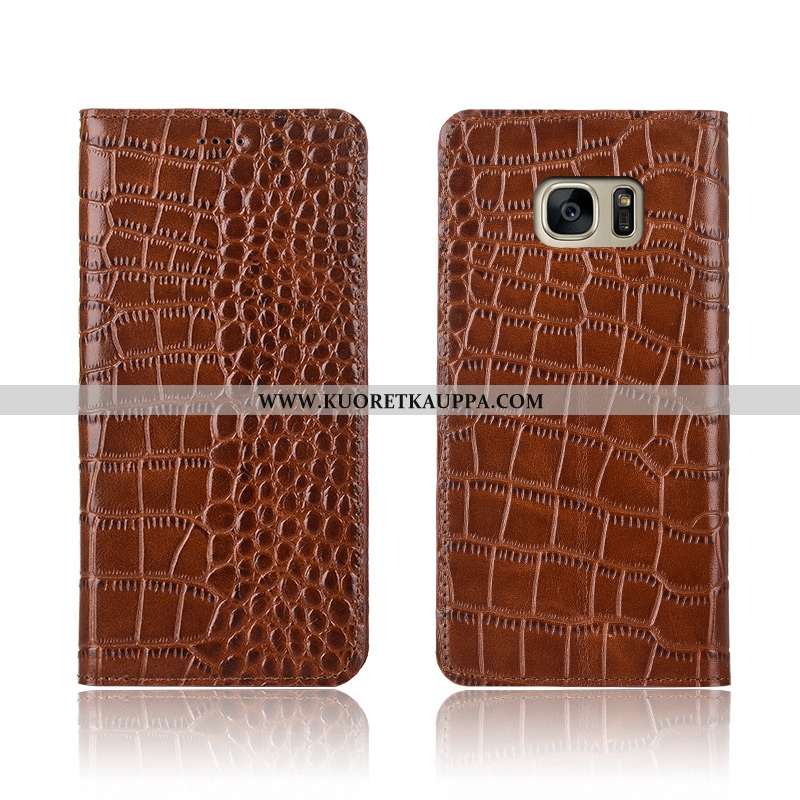 Kuori Samsung Galaxy S7 Edge, Kuoret Samsung Galaxy S7 Edge, Kotelo Samsung Galaxy S7 Edge Nahkakuor