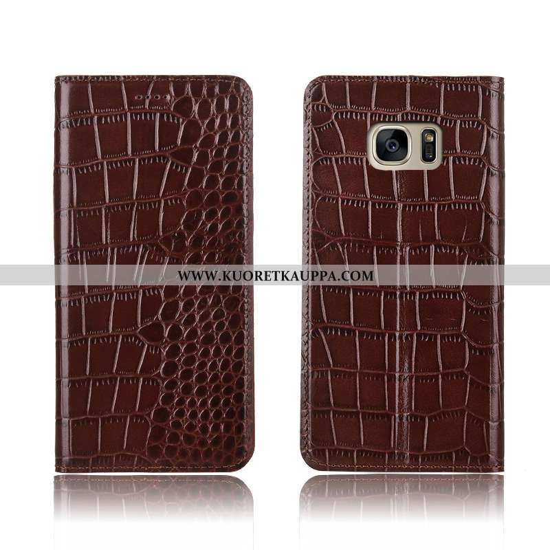 Kuori Samsung Galaxy S7 Edge, Kuoret Samsung Galaxy S7 Edge, Kotelo Samsung Galaxy S7 Edge Nahkakuor