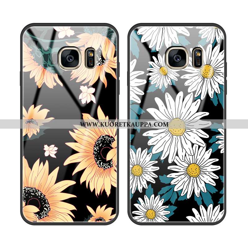 Kuori Samsung Galaxy S7, Kuoret Samsung Galaxy S7, Kotelo Samsung Galaxy S7 Lasi Persoonallisuus Uus