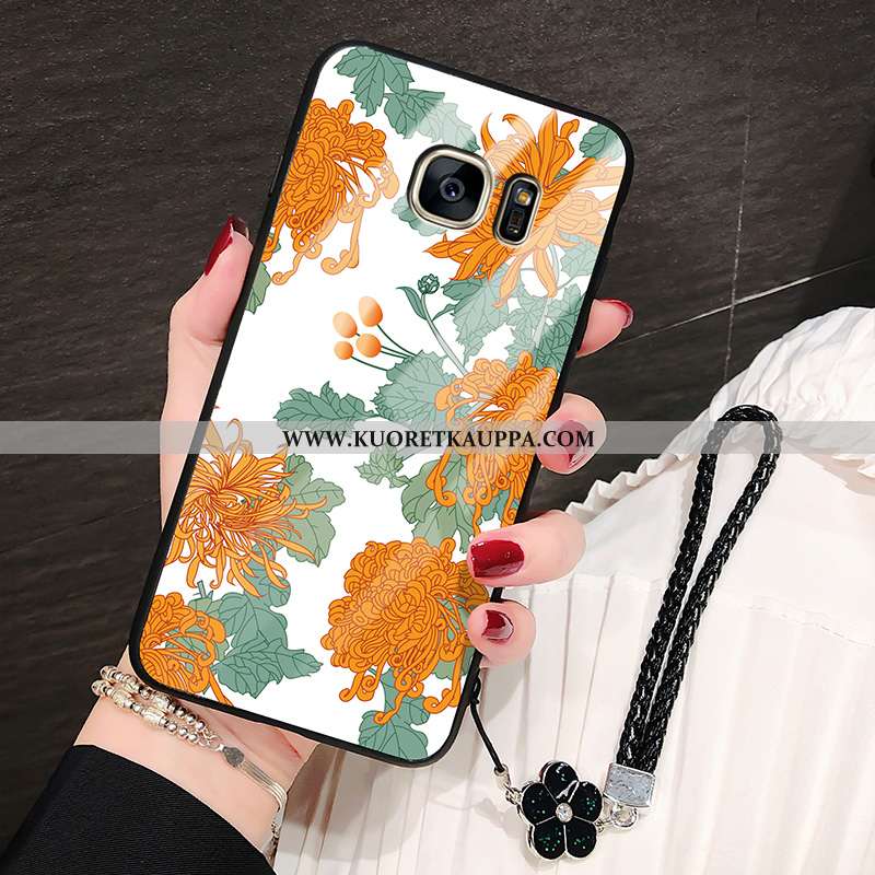 Kuori Samsung Galaxy S7, Kuoret Samsung Galaxy S7, Kotelo Samsung Galaxy S7 Lasi Persoonallisuus Uus