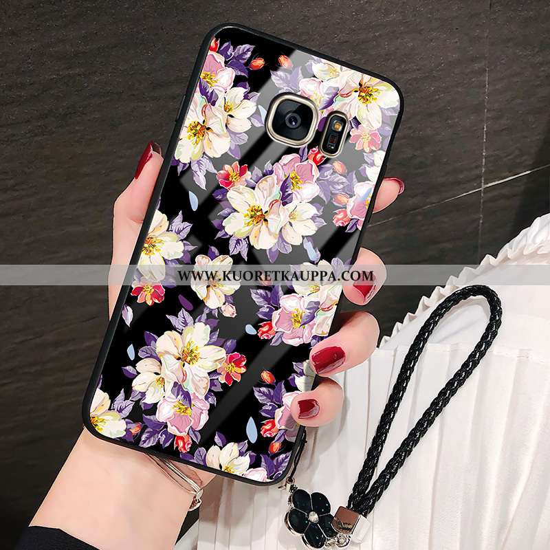 Kuori Samsung Galaxy S7, Kuoret Samsung Galaxy S7, Kotelo Samsung Galaxy S7 Lasi Persoonallisuus Uus