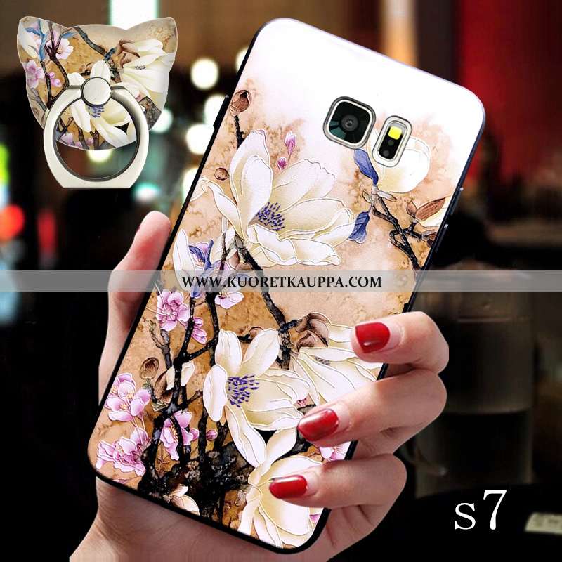 Kuori Samsung Galaxy S7, Kuoret Samsung Galaxy S7, Kotelo Samsung Galaxy S7 Pehmeä Neste Silikoni Al