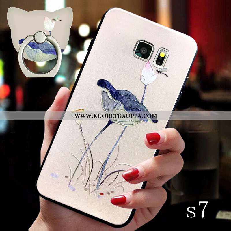 Kuori Samsung Galaxy S7, Kuoret Samsung Galaxy S7, Kotelo Samsung Galaxy S7 Pehmeä Neste Silikoni Al